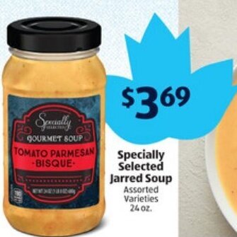 ALDI Specially Selected Jarred Soup offer