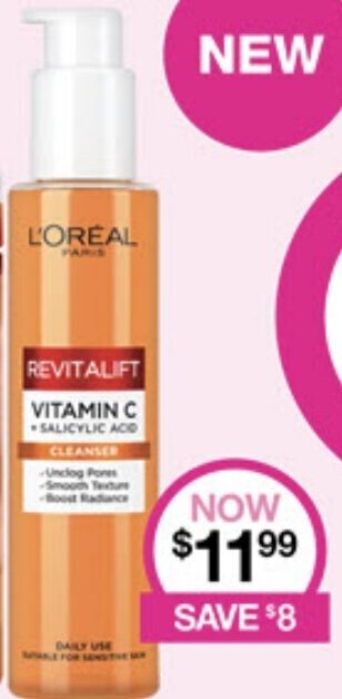 Priceline REVITALIFT VITAMIN C SALICYLIC ACID offer
