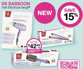Priceline VS SASSOON Hair Electrical range offer