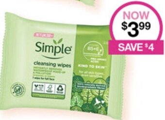 Priceline cleansing wipes offer