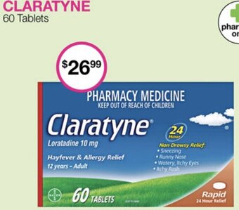 Priceline Claratyne offer
