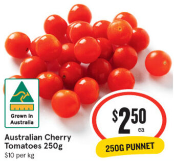 IGA Australian Cherry Tomatoes 250g offer