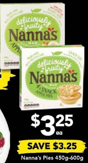 Drakes Nanna's Pies 450g-600g offer