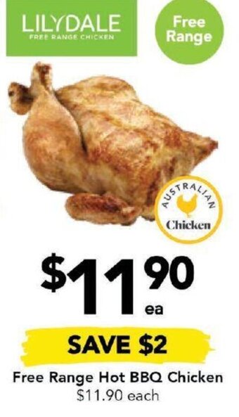 Drakes Free Range Hot BBQ Chicken offer