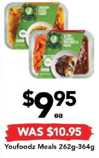 Drakes Youfoodz Meals 262g-364g offer