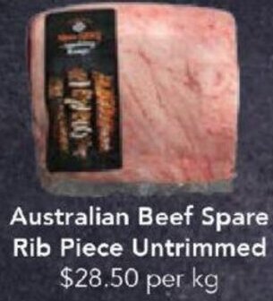 Drakes Australian Beef Spare Rib Piece Untrimmed offer