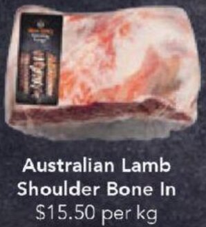 Drakes Australian Lamb Shoulder Bone In offer