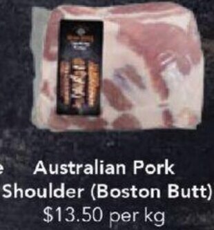 Drakes Australian Pork Shoulder (Boston Butt) offer