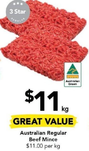 Drakes Australian Regular Beef Mince offer