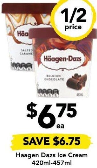 Drakes Haagen Dazs Ice Cream 420ml-457ml offer