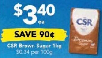 Drakes CSR Brown Sugar 1kg offer