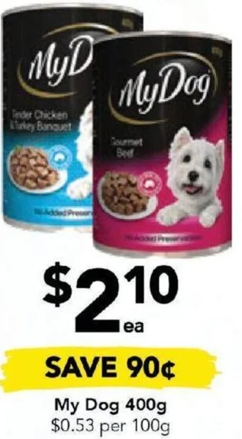 Drakes My Dog 400g offer