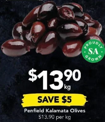 Drakes Penfield Kalamata Olives offer