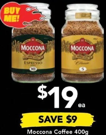 Drakes Moccona Coffee 400g offer