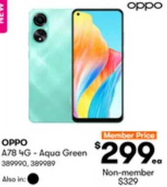 OPPO 478 4G- Aqua Green