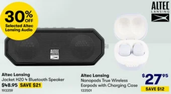 BIG W Altec Lansing Jacket H20 4 Bluetooth Speaker offer