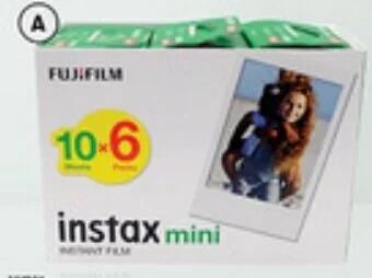 BIG W 60-Pack Instax Mini Instant Film offer