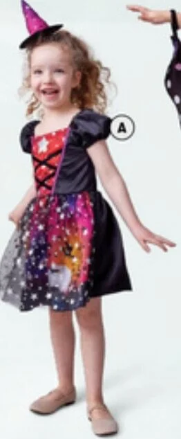 BIG W Toddler Rainbow Witch Costume offer