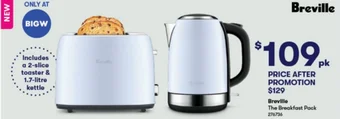 BIG W Breville The Breakfast Pack offer