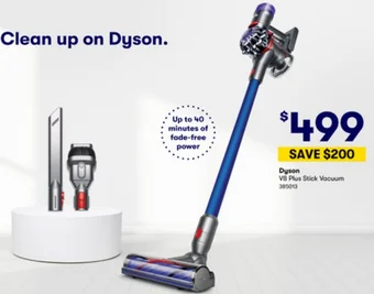 BIG W Dyson V8 Plus Stick Vacuum offer