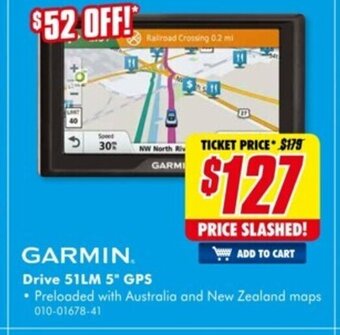 Garmin Drive 51LM 5"GPS