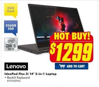 The Good Guys Lenovo IdeaPad Flex 5i 14" 2-in-1 Laptop offer