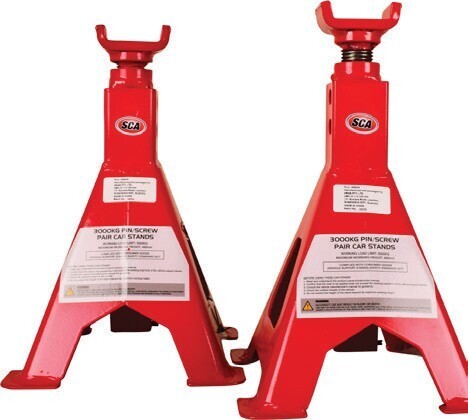 SuperCheap Auto Sca 3000kg screw & pin stands offer