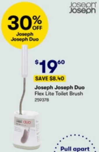BIG W Joseph Joseph Duo Flex Lite Toilet Brush offer