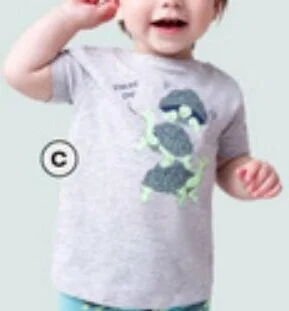 Print Tee Containing Organically Grown Cotton