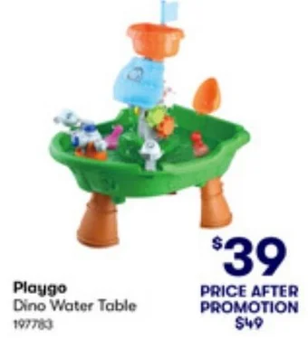 BIG W Playgo Dino Water Table offer