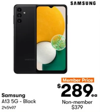 BIG W Samsung A13 5G - Black offer