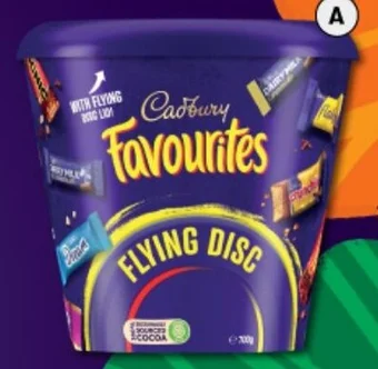 BIG W Cadbury Favourites Bucket 700g offer