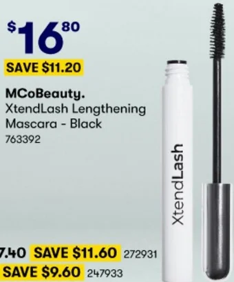 MCoBeauty. XtendLash Mascara - Black
