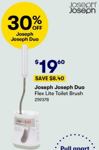 BIG W Joseph Joseph Duo Flex Lite Toilet Brush offer