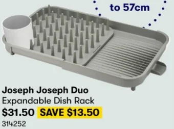 BIG W Joseph Joseph Duo Expandable Dish Rack offer