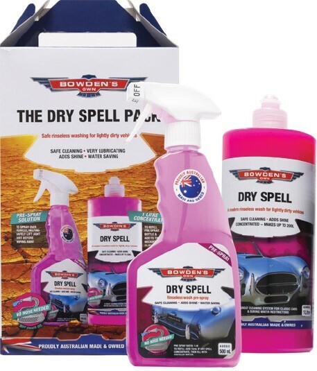 SuperCheap Auto Bowden’s own the dry spell pack^ offer