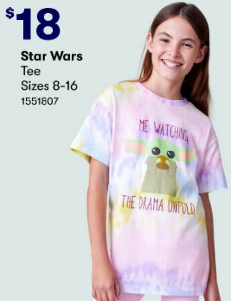 BIG W Star Wars Tee offer