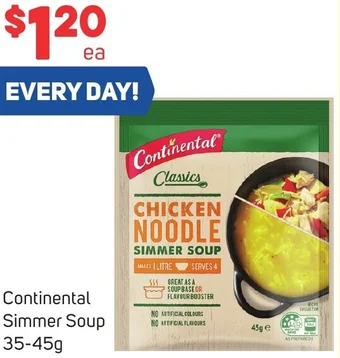 Foodland Continental Simmer Soup 35-45g offer