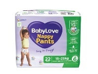 Foodworks BabyLove Nappy Pants 22-38 Pack offer