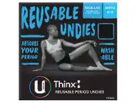 U by Kotex Reusable Undies Regular Bikini - 6-8