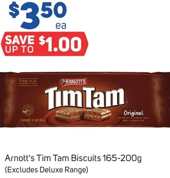 Foodland Arnott's Tim Tam Biscuits 165-200g offer