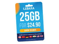 Coles Lebara SIM offer