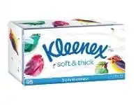 Foodworks Kleenex Soft & Thick Facial Tissues 95 Pack offer