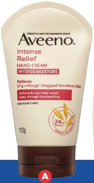 Foodland Aveeno Hand Cream 100g offer