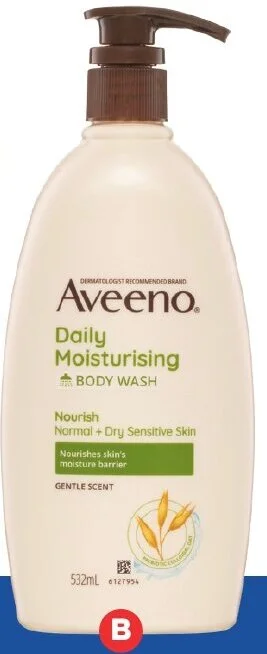 Foodland Aveeno Daily Moisturising Body Wash 532ml offer