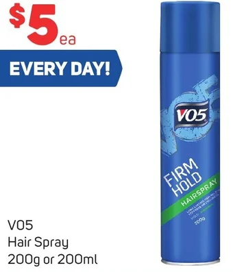 V05 Hair Spray 200g or 200ml