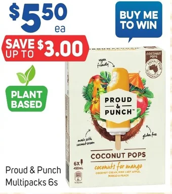 Foodland Proud & Punch Multipacks 6s offer