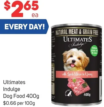 Ultimates Indulge Dog Food 400g