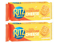 Coles Ritz Snackz Crackers 100g offer