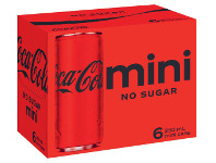 Coles Coca-Cola, Fanta or Sprite Mini Soft Drink 6x250ml offer